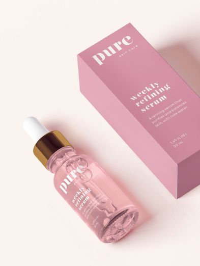 Pure Skin Care Weekly Refining Serum with Rose Water (50ml)