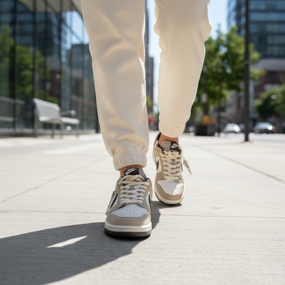 Nike Dunk Low Retro Premium - Mocha Brown & Tan