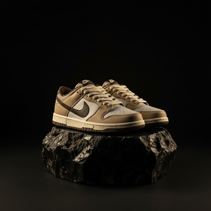 Nike Dunk Low Retro Premium - Mocha Brown & Tan