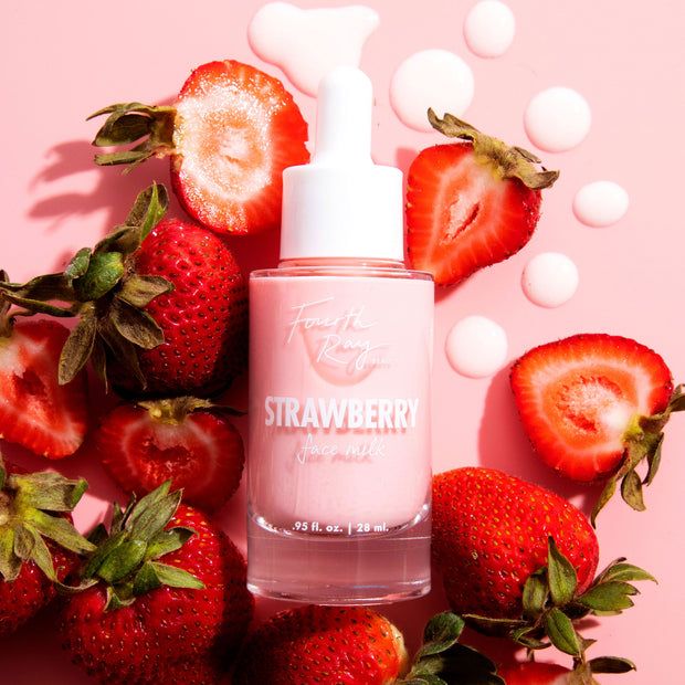 Strawberry Face Milk Serum – Brightening & Hydrating Skincare